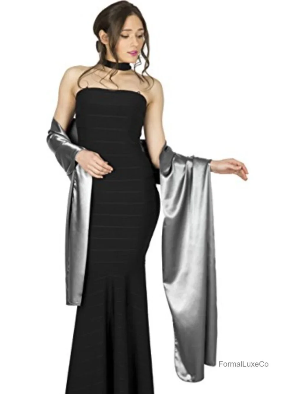 Satin Shawl Bridesmaid Wedding Wrap Scarf Wraps & Pashminas